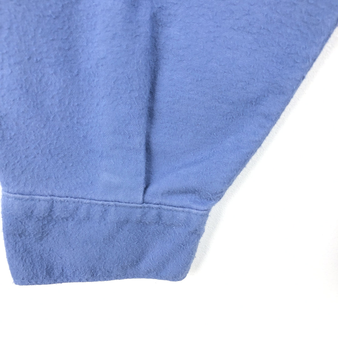 70s-80'S Five Brother Long Sleeve Chamois Cloth Shirt Made in USA Men's Size L Vintage unclear Blue type light blue Vintage Second Hand