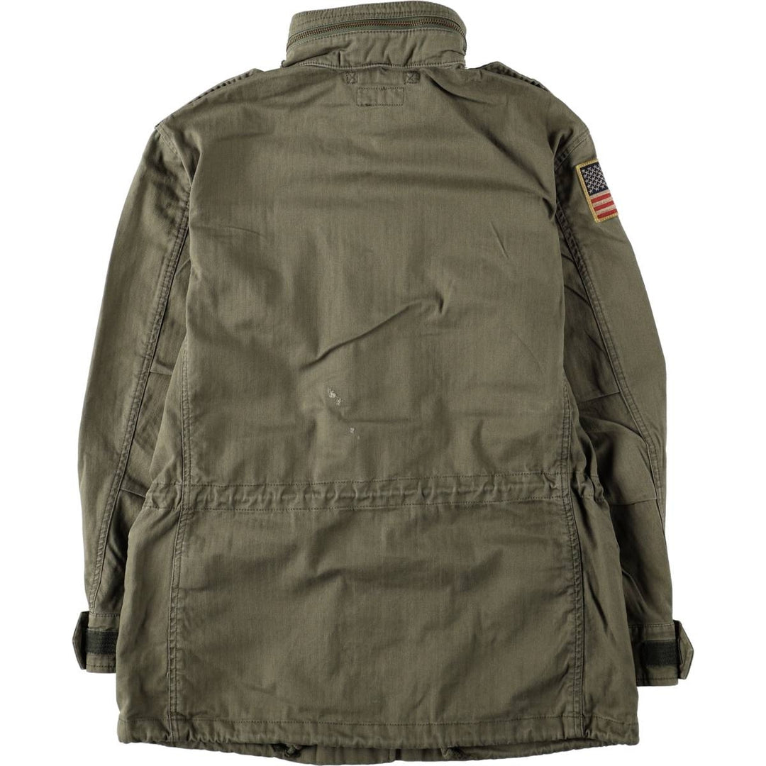 Ralph Lauren POLO RALPH LAUREN M-65 type military field jacket, men's size S (approx.) cotton Khaki type Vintage Second Hand