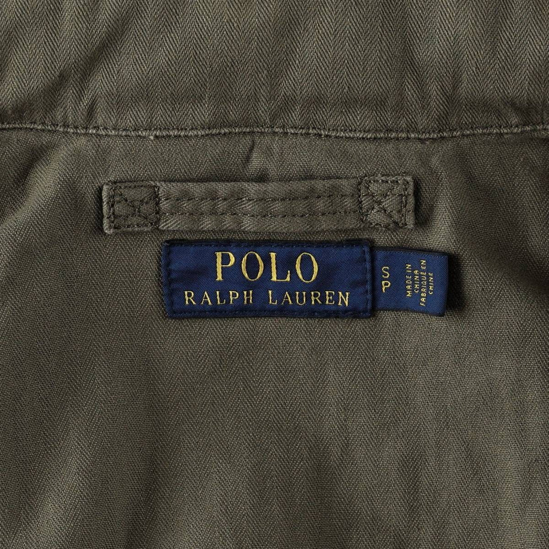 Ralph Lauren POLO RALPH LAUREN M-65 type military field jacket, men's size S (approx.) cotton Khaki type Vintage Second Hand