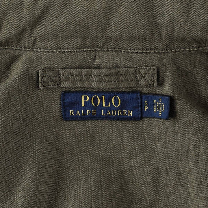 Ralph Lauren POLO RALPH LAUREN M-65 type military field jacket, men's size S (approx.) cotton Khaki type Vintage Second Hand