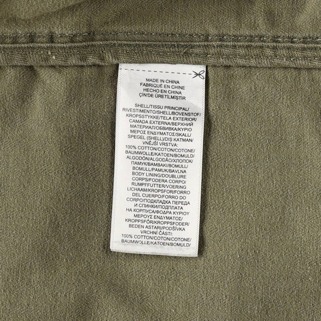 Ralph Lauren POLO RALPH LAUREN Military Field Jacket, Men's Size XL (approx.) cotton Khaki type Vintage Second Hand