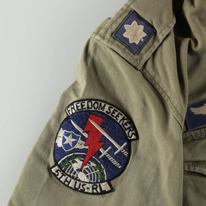 Ralph Lauren POLO RALPH LAUREN Military Field Jacket, Men's Size XL (approx.) cotton Khaki type Vintage Second Hand