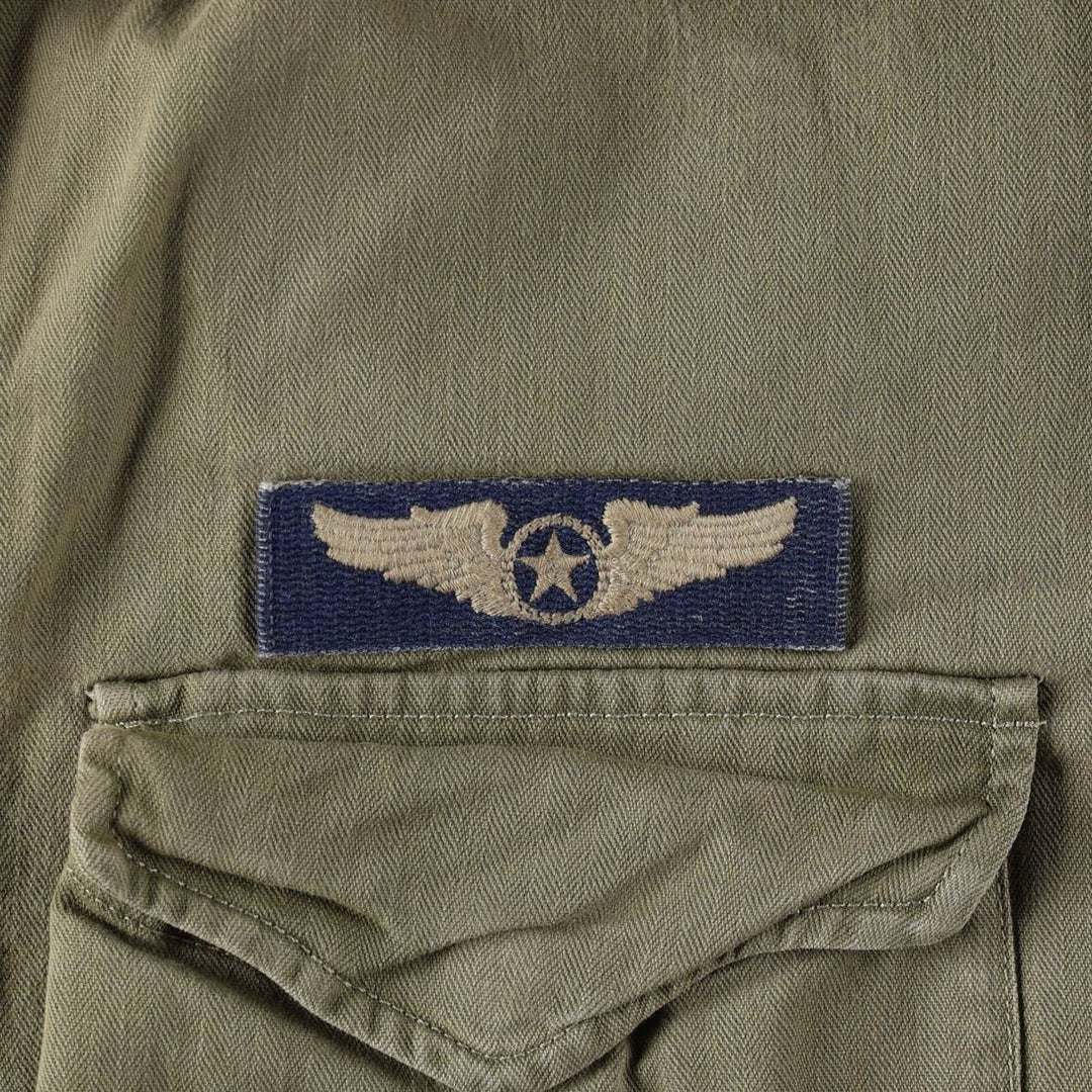 Ralph Lauren POLO RALPH LAUREN Military Field Jacket, Men's Size XL (approx.) cotton Khaki type Vintage Second Hand