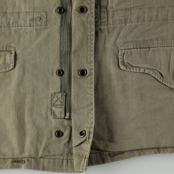 Ralph Lauren POLO RALPH LAUREN Military Field Jacket, Men's Size XL (approx.) cotton Khaki type Vintage Second Hand