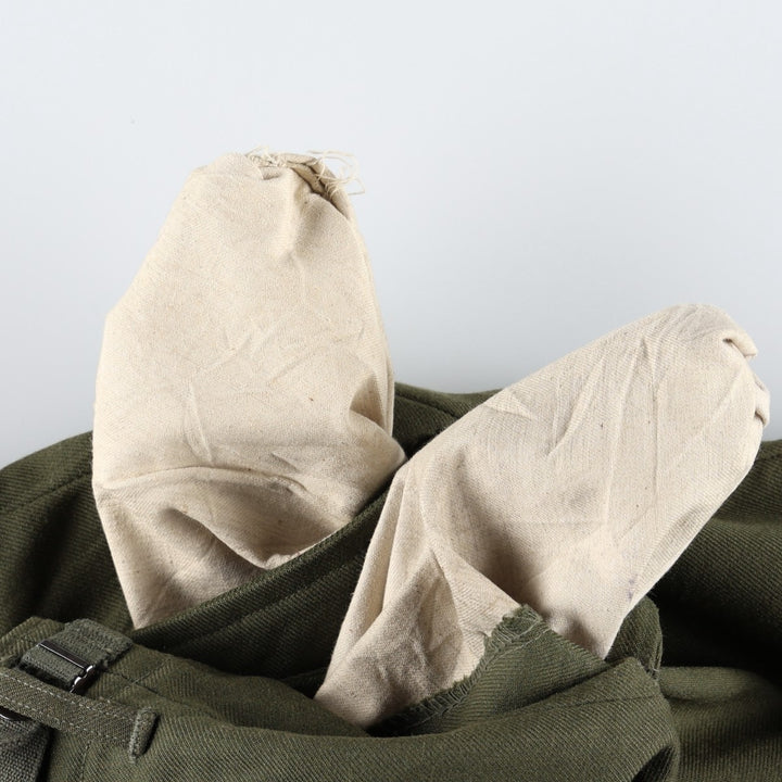 Genuine US military issue from the 1990s, field pants/trousers, REEGULAR-SMALL (equivalent to men's W31), vintage. unclear Khaki type Vintage Second Hand