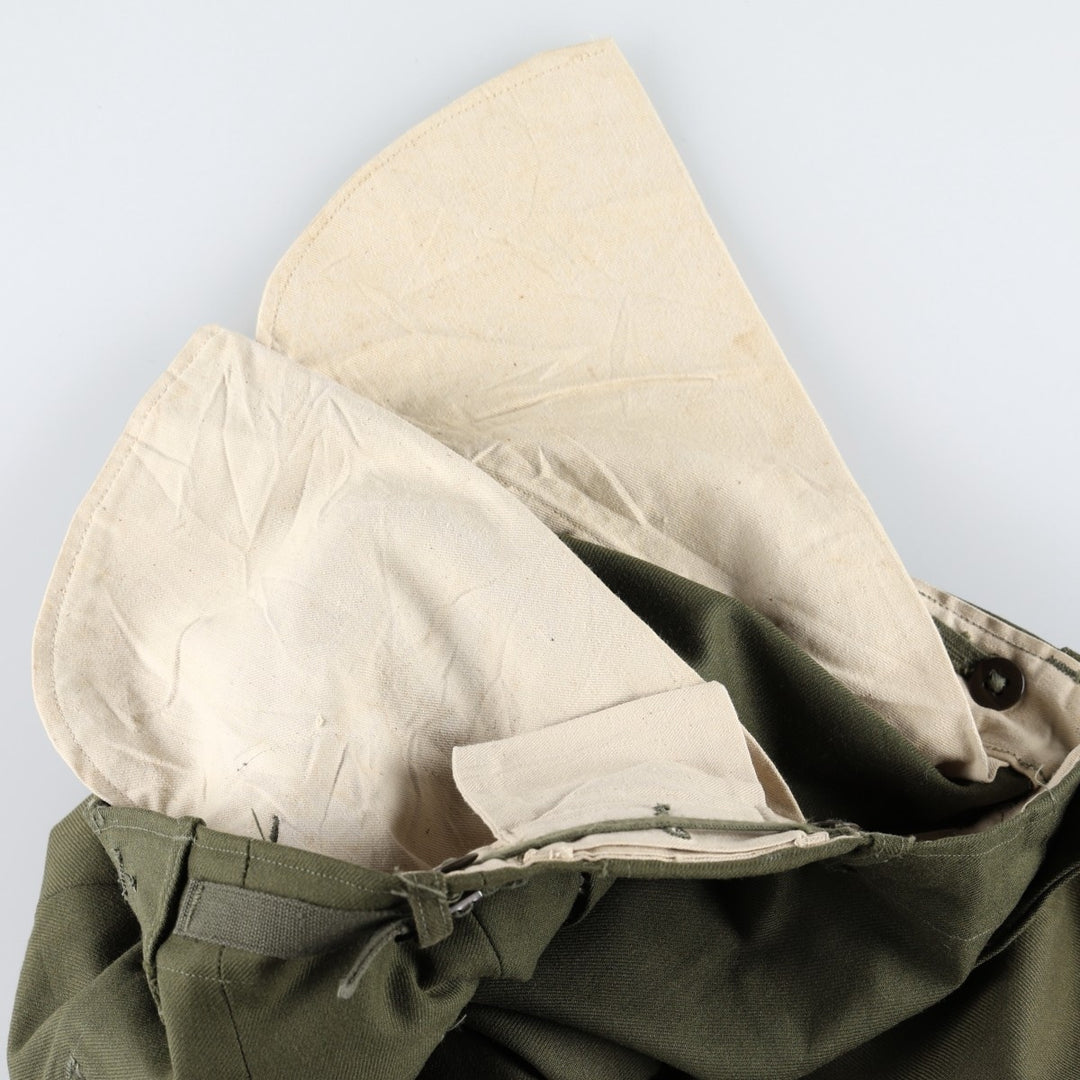 Genuine US military issue from the 1990s, field pants/trousers, REEGULAR-SMALL (equivalent to men's W31), vintage. unclear Khaki type Vintage Second Hand