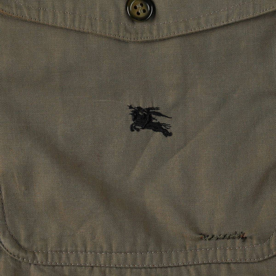 Burberry's Reversible Zip-Up Corduroy Jacket, Men's Size L (approx.) unclear Khaki type Vintage Second Hand