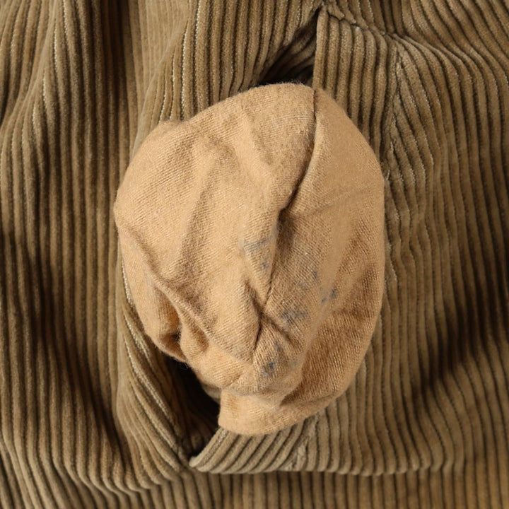 Burberry's Reversible Zip-Up Corduroy Jacket, Men's Size L (approx.) unclear Khaki type Vintage Second Hand