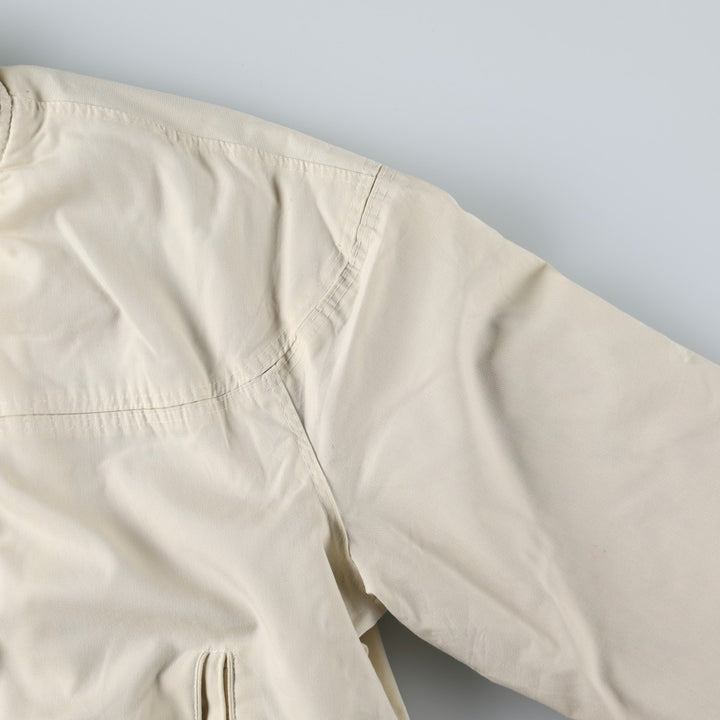 1980'S Catalina Varsity Padded Derby Jacket, Cup Shoulder Jacket, Made in USA, Men's Size L (Equivalent), Vintage unclear unbleached Vintage Second Hand