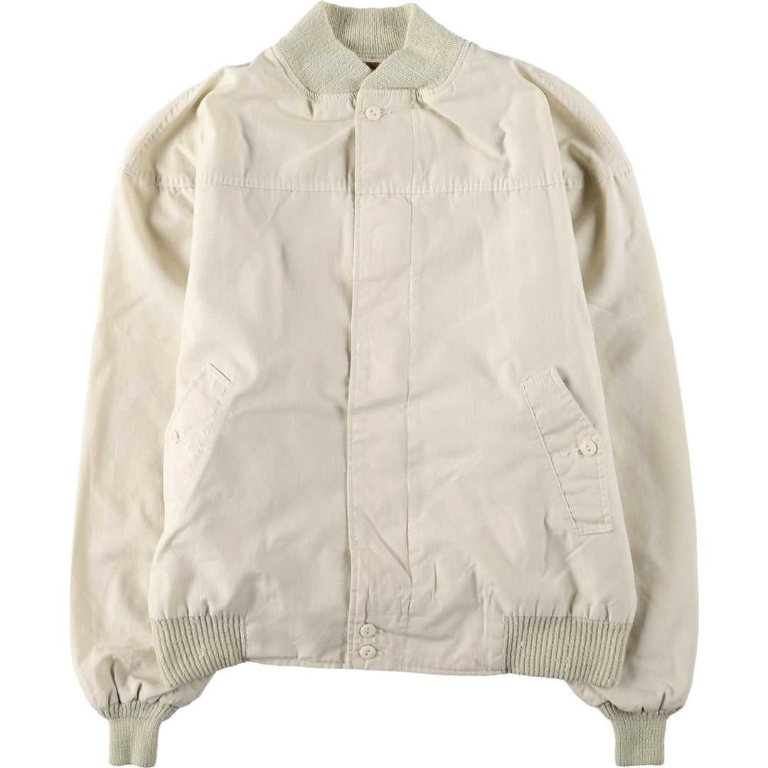 70s-80'S Catalina La Paz Derby Jacket, Cup Shoulder Jacket, Made in USA, Men's XL equivalent, Vintage unclear ivory Vintage Second Hand