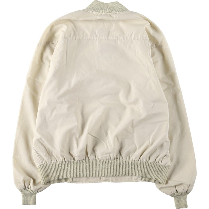 70s-80'S Catalina La Paz Derby Jacket, Cup Shoulder Jacket, Made in USA, Men's XL equivalent, Vintage unclear ivory Vintage Second Hand