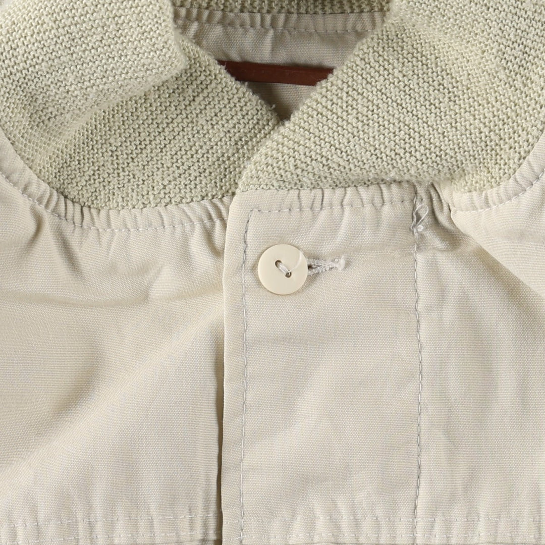 70s-80'S Catalina La Paz Derby Jacket, Cup Shoulder Jacket, Made in USA, Men's XL equivalent, Vintage unclear ivory Vintage Second Hand