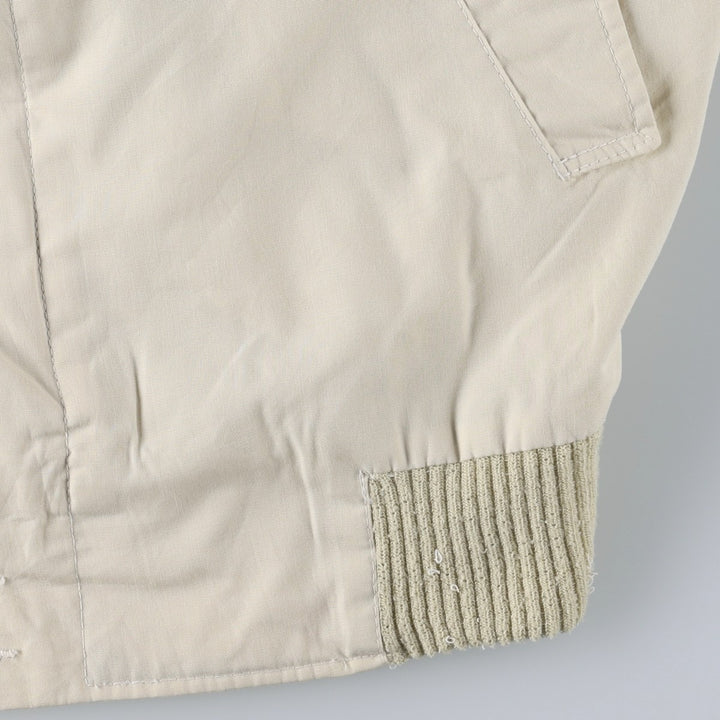 70s-80'S Catalina La Paz Derby Jacket, Cup Shoulder Jacket, Made in USA, Men's XL equivalent, Vintage unclear ivory Vintage Second Hand
