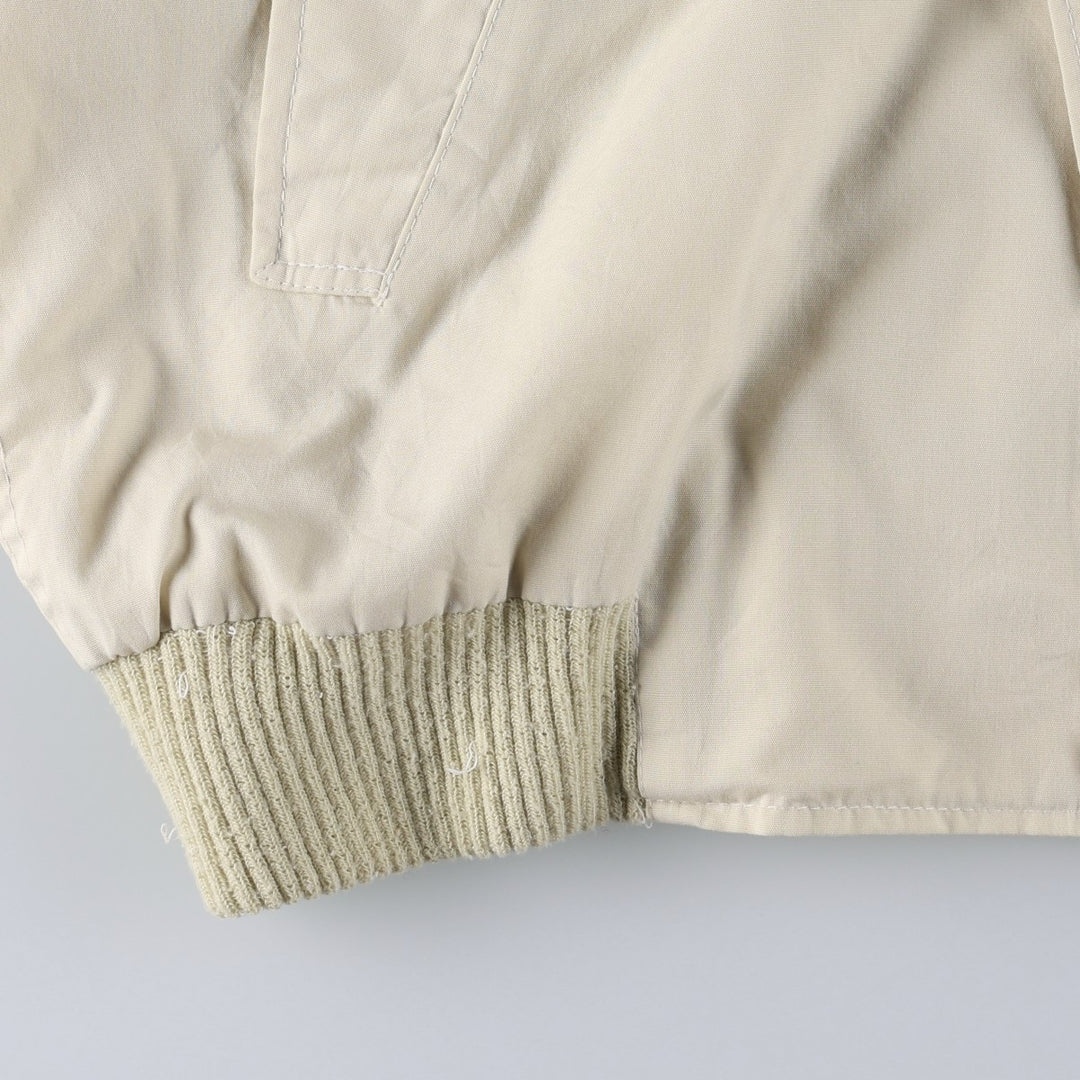 70s-80'S Catalina La Paz Derby Jacket, Cup Shoulder Jacket, Made in USA, Men's XL equivalent, Vintage unclear ivory Vintage Second Hand