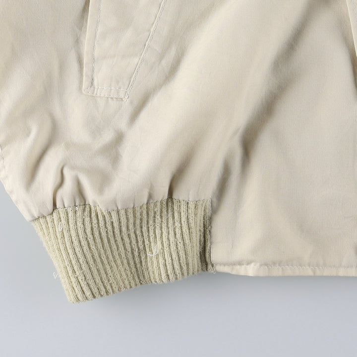 70s-80'S Catalina La Paz Derby Jacket, Cup Shoulder Jacket, Made in USA, Men's XL equivalent, Vintage unclear ivory Vintage Second Hand