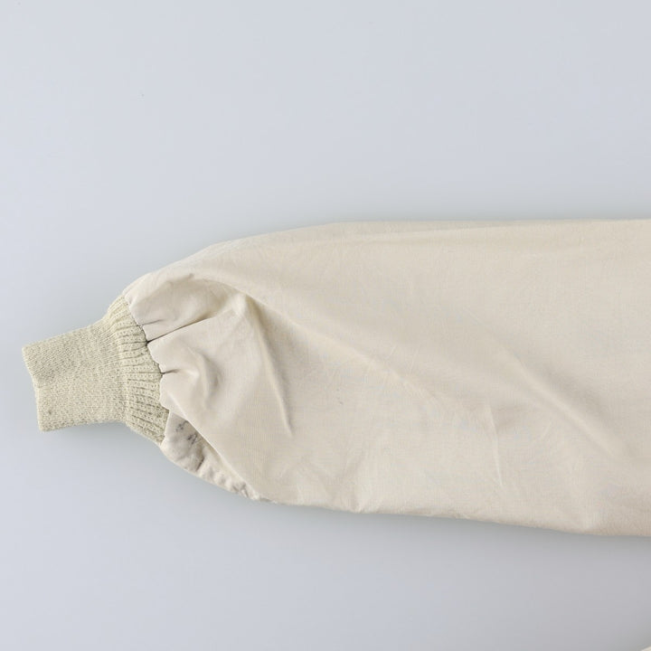 70s-80'S Catalina La Paz Derby Jacket, Cup Shoulder Jacket, Made in USA, Men's XL equivalent, Vintage unclear ivory Vintage Second Hand