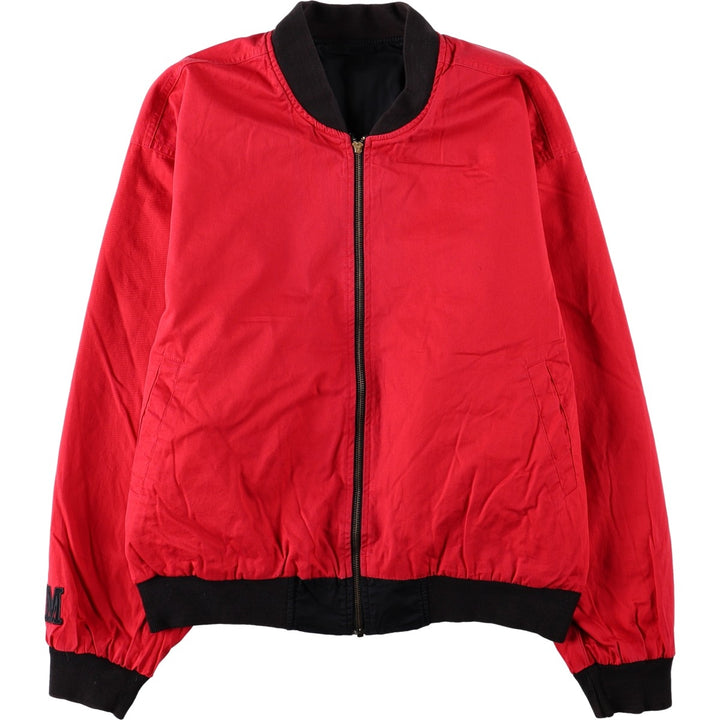 Marlboro Reversible Cotton Blouson, Men's Size M (approx.) cotton black type Vintage Second Hand