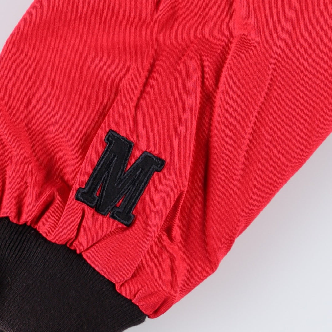 Marlboro Reversible Cotton Blouson, Men's Size M (approx.) cotton black type Vintage Second Hand