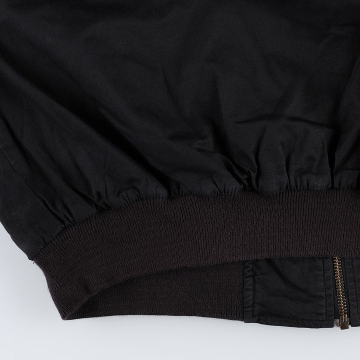 Marlboro Reversible Cotton Blouson, Men's Size M (approx.) cotton black type Vintage Second Hand