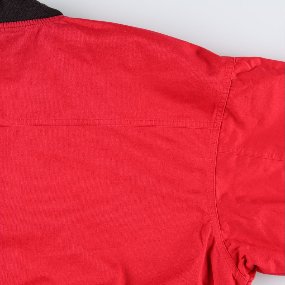 Marlboro Reversible Cotton Blouson, Men's Size M (approx.) cotton black type Vintage Second Hand