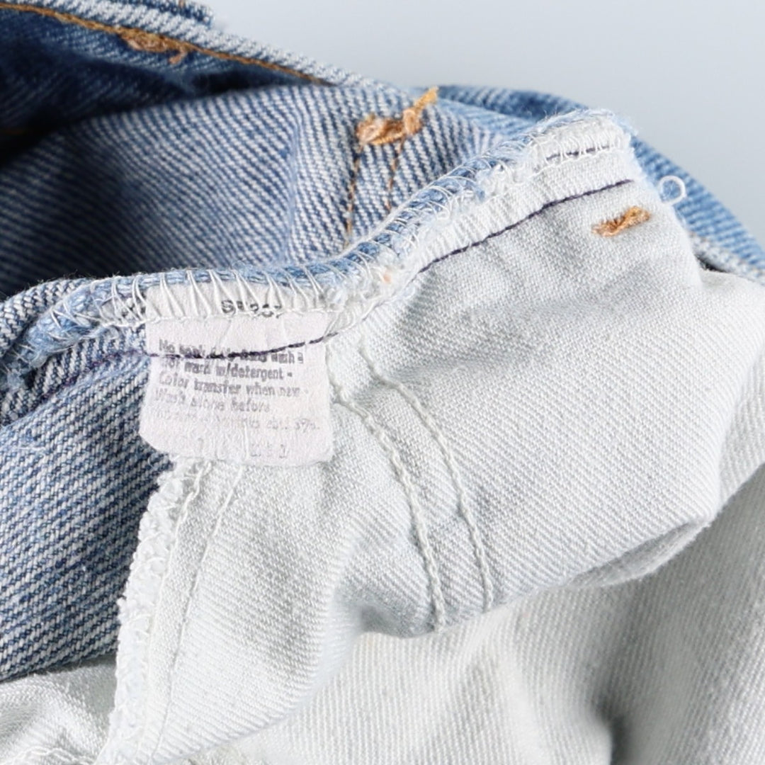 90'S Levi's Orange Tab Bell-Bottom Denim Pants, Men's Size W37 (approx.), Vintage unclear blue type Vintage Second Hand