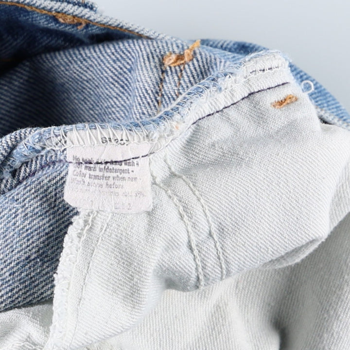 90'S Levi's Orange Tab Bell-Bottom Denim Pants, Men's Size W37 (approx.), Vintage unclear blue type Vintage Second Hand