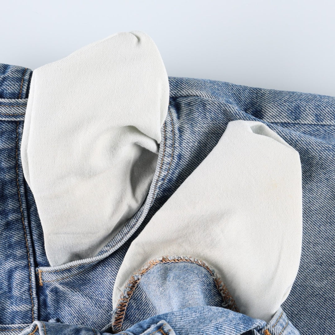 90'S Levi's Orange Tab Bell-Bottom Denim Pants, Men's Size W37 (approx.), Vintage unclear blue type Vintage Second Hand