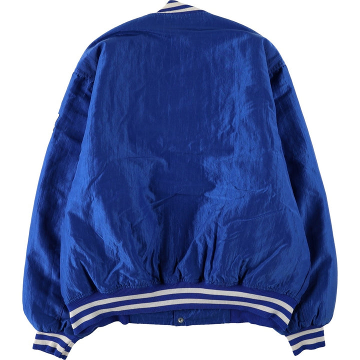 90'S Starter Los Angeles Dodgers Padded Nylon Stadium Jacket Award Jacket Men's XXL equivalent Nylon blue type Vintage Second Hand