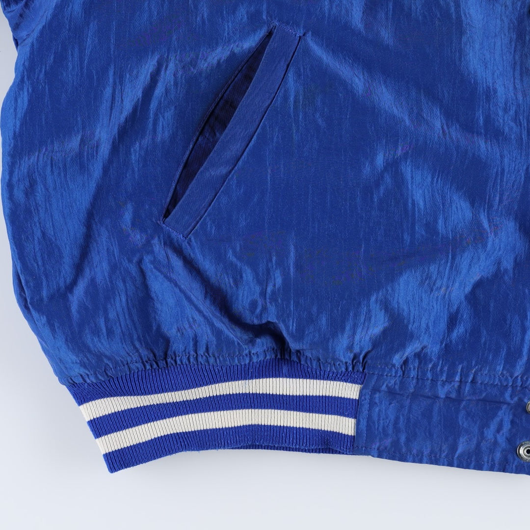 90'S Starter Los Angeles Dodgers Padded Nylon Stadium Jacket Award Jacket Men's XXL equivalent Nylon blue type Vintage Second Hand