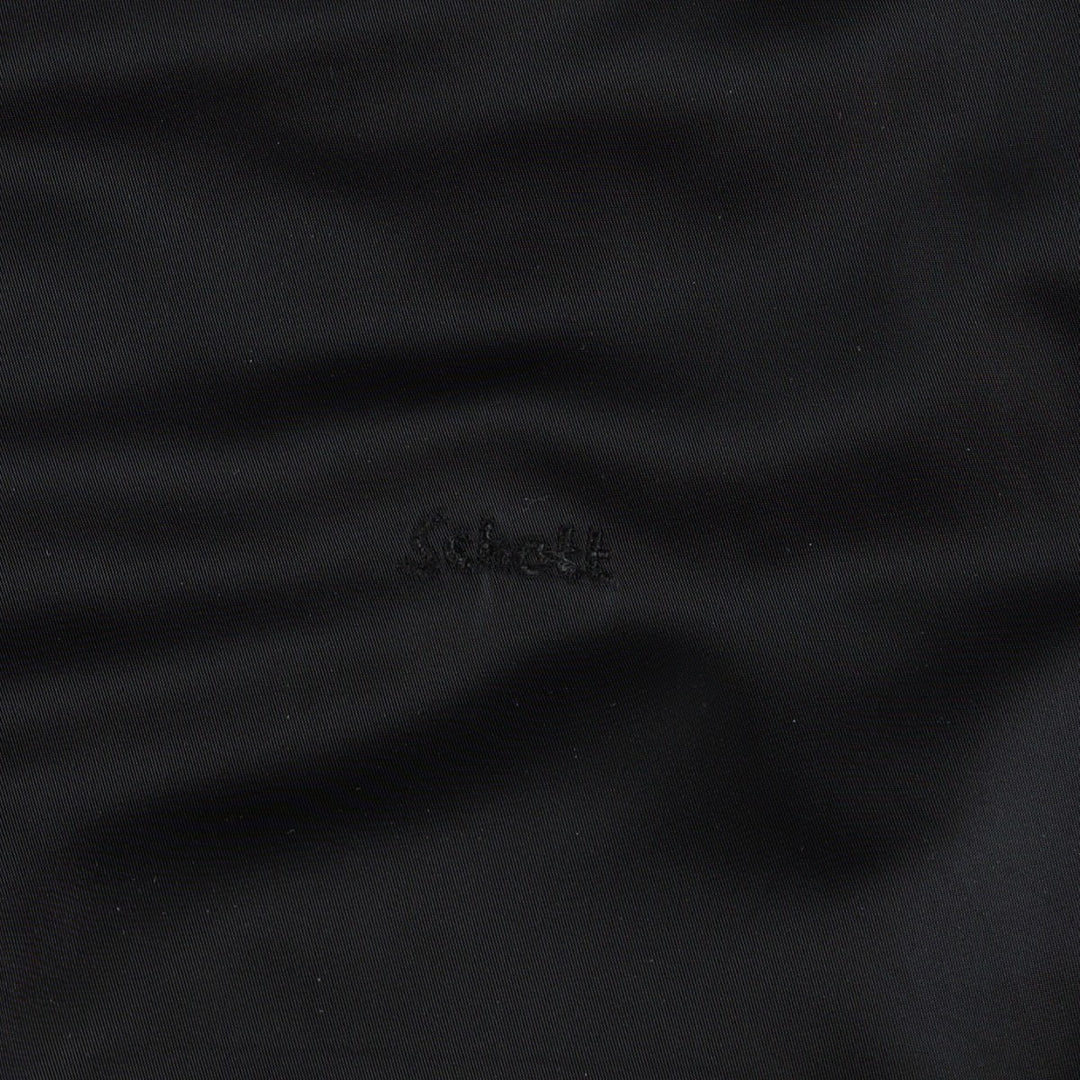 Civilian product SCHOTT MA-1 type padded military flight jacket, men's size L Nylon black type Vintage Second Hand
