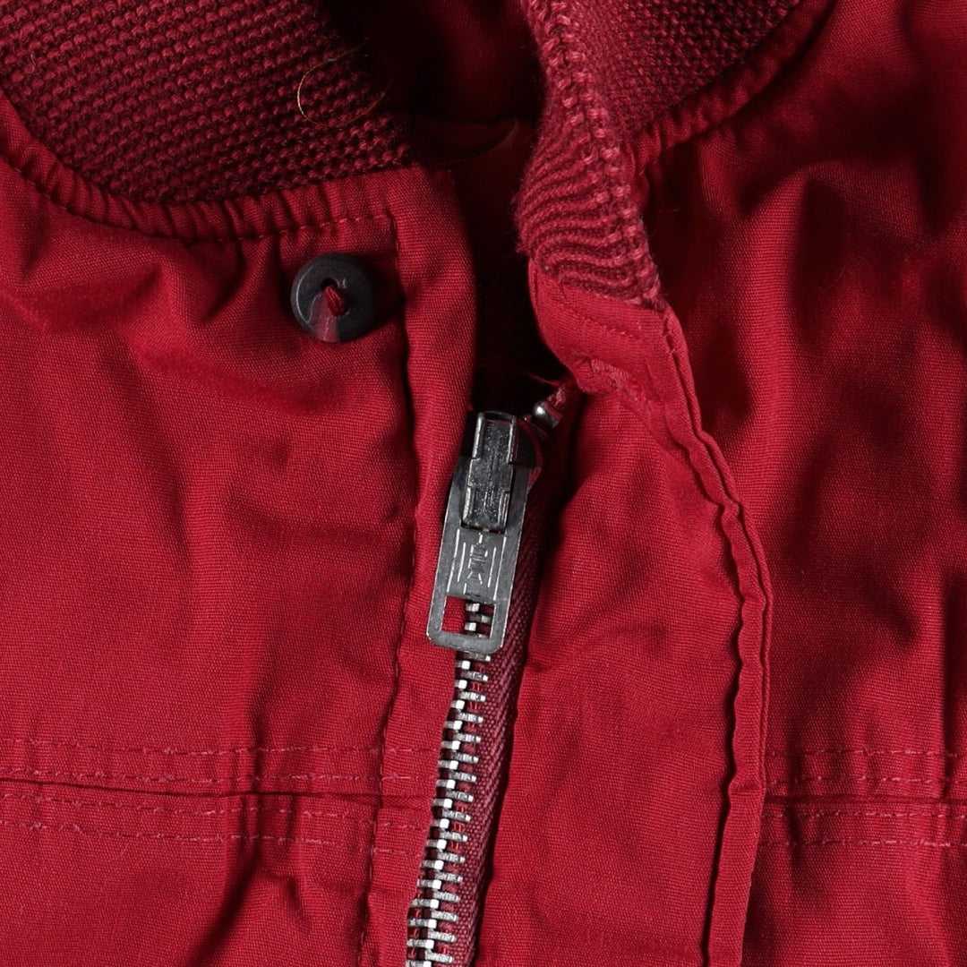 1980'S Catalina Varsity Padded Derby Jacket, Cup Shoulder Jacket, Made in USA, Men's Size S (Equivalent), Vintage unclear red type Vintage Second Hand