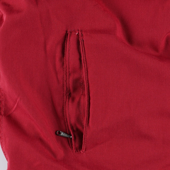 1980'S Catalina Varsity Padded Derby Jacket, Cup Shoulder Jacket, Made in USA, Men's Size S (Equivalent), Vintage unclear red type Vintage Second Hand