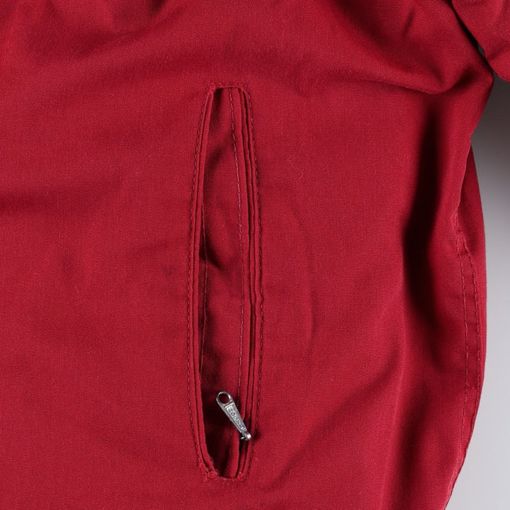 1980'S Catalina Varsity Padded Derby Jacket, Cup Shoulder Jacket, Made in USA, Men's Size S (Equivalent), Vintage unclear red type Vintage Second Hand