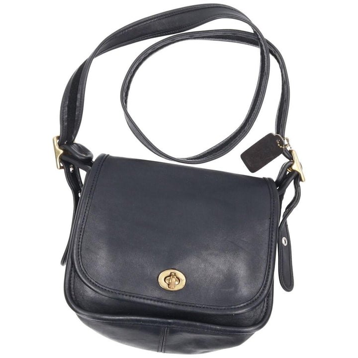 90'S Coach OLD COACH Turnlock Shoulder Bag Made in USA Vintage /gaa002097