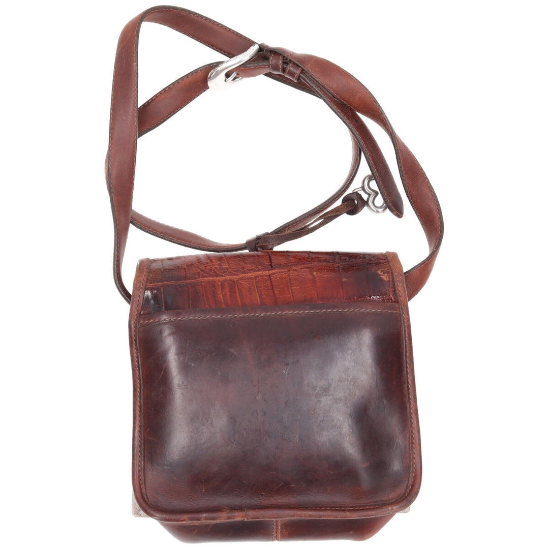 Brighton Crocodile Pattern Shoulder Bag /gaa002299