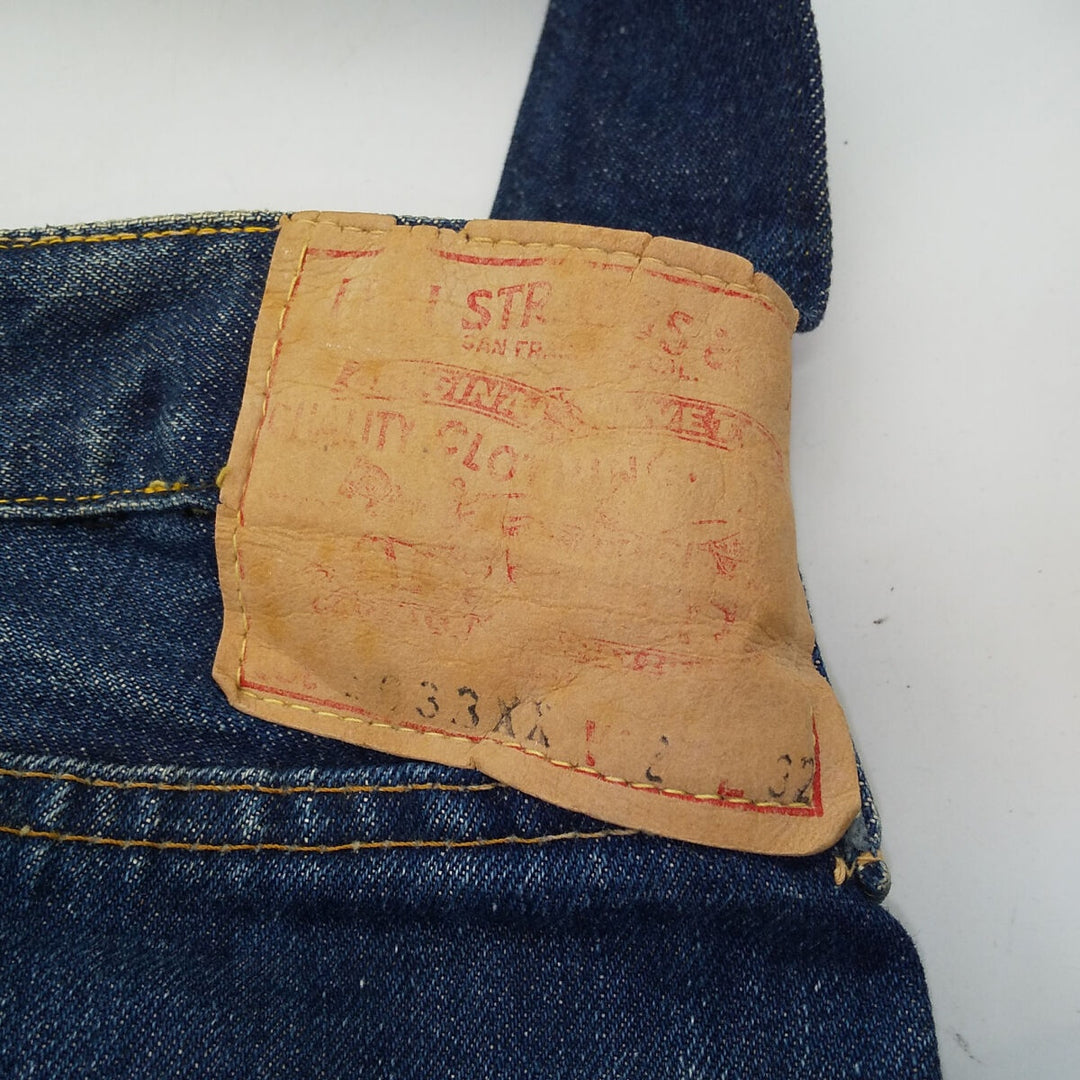 ~60'S Levi's 503BXX denim remake handbag made in USA vintage /gaa002306