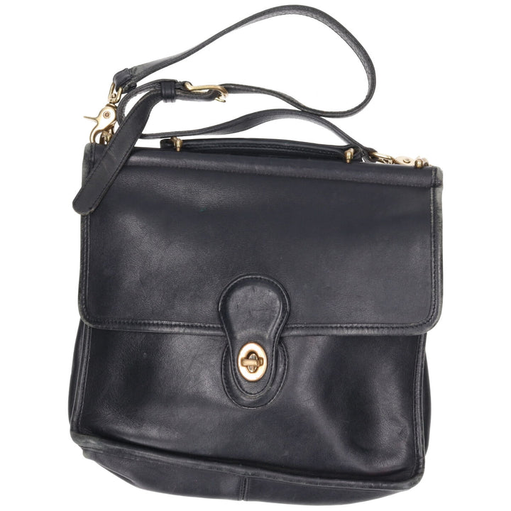 COACH OLD COACH Old Coach 2WAY Turnlock Shoulder Bag Vintage /gaa002558