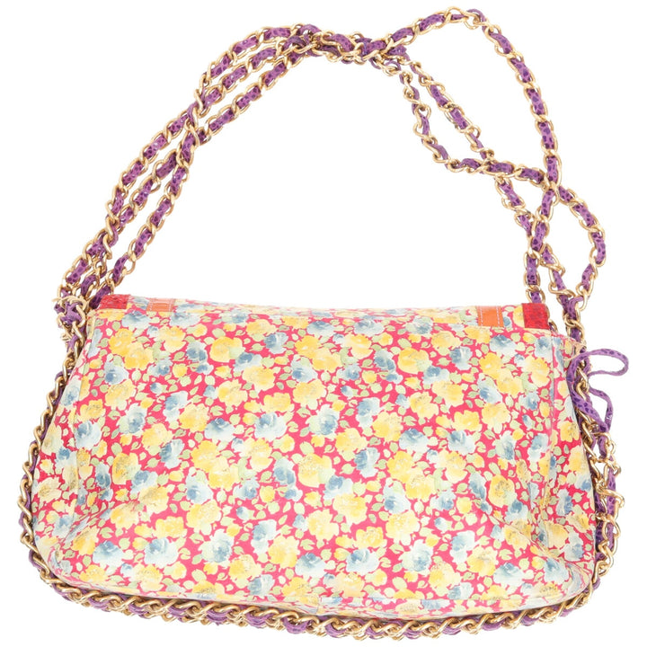 Shigue Floral Shoulder Bag Made in Italy /gaa002669