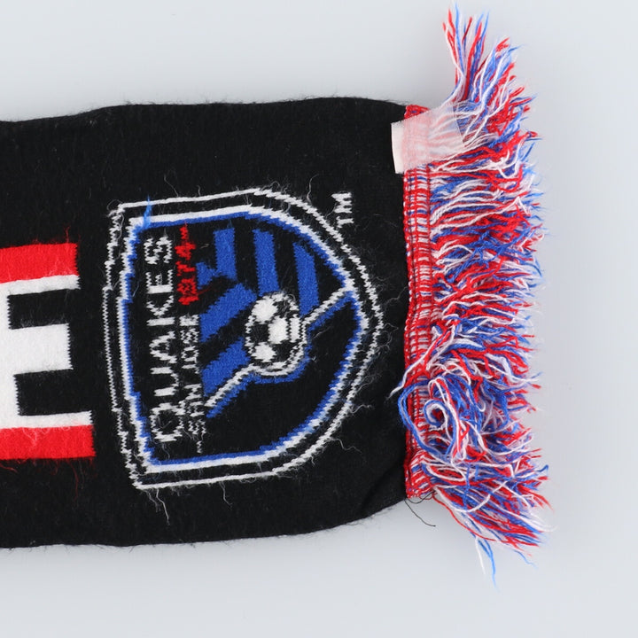 MLS SAN JOSE EARTHQUAKES soccer scarf /gaa002713