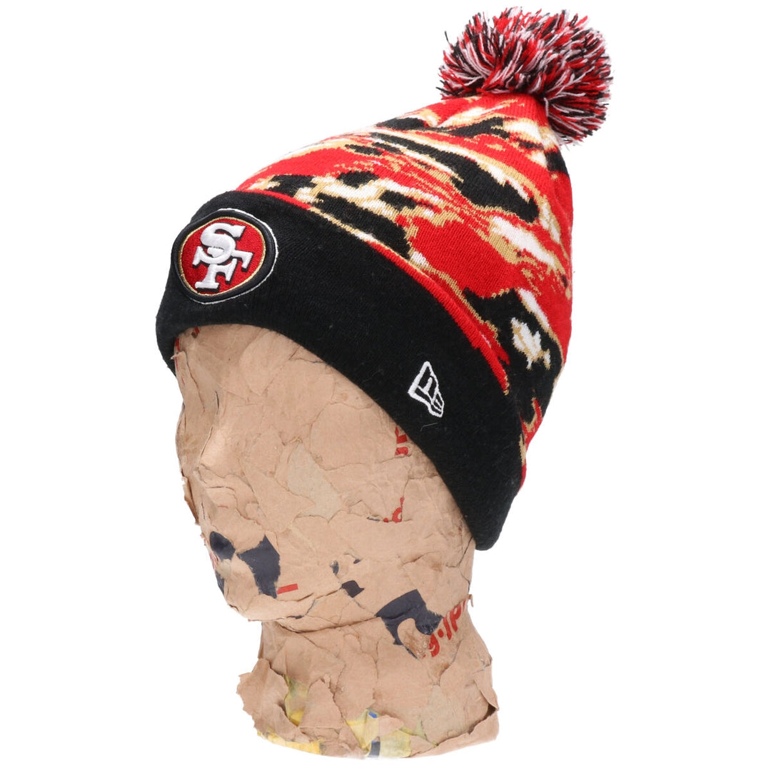 New Era NFL SANFRANCISCO 49ERS San Francisco 49ers all-over print knit hat beanie /gaa002729