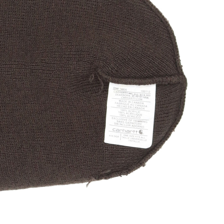 Carhartt knitted hat beanie made in Canada /gaa002736