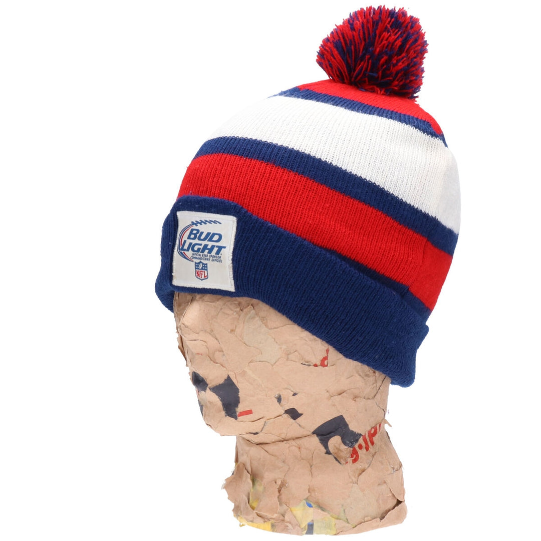 BUD LOGHT NFL NEW ENGLAND PATRIOTS New England Patriots knit hat beanie /gaa002737