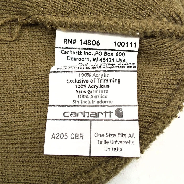 Carhartt Knitted Hat Beanie Made in USA /gaa002756