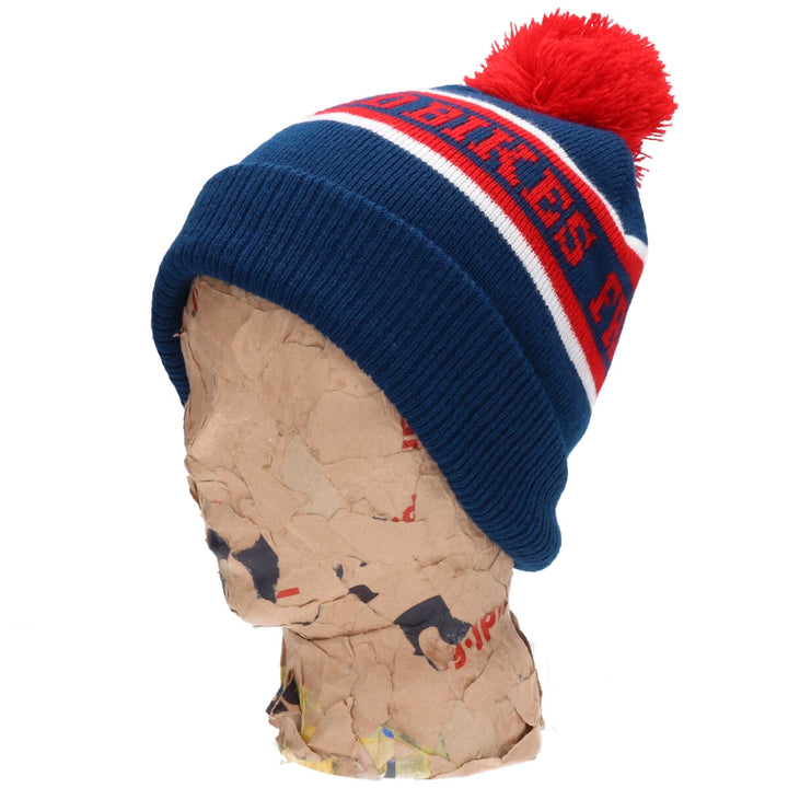 Knitted hat with pom-pom beanie /gaa002823