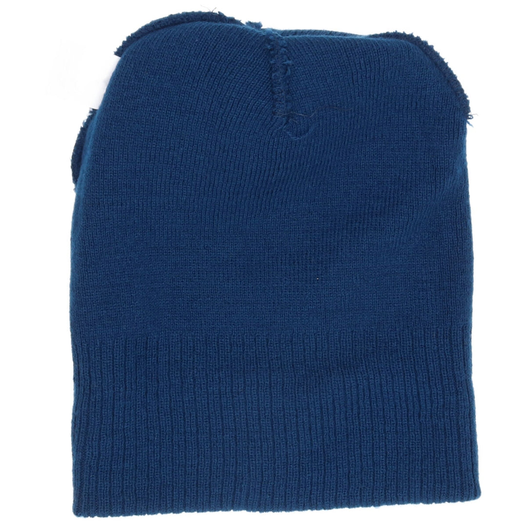 Knitted hat with pom-pom beanie /gaa002823