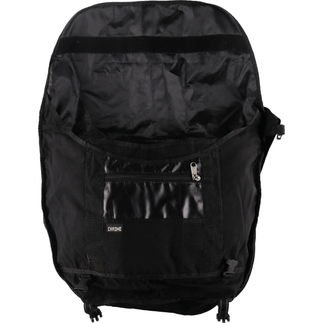 Chrome Messenger Bag Made in USA unclear black type Vintage Second Hand