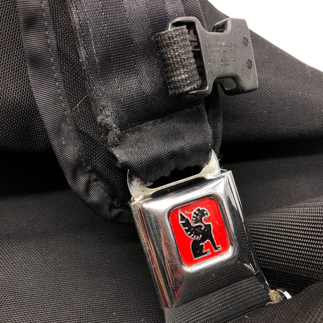 Chrome Messenger Bag Made in USA unclear black type Vintage Second Hand