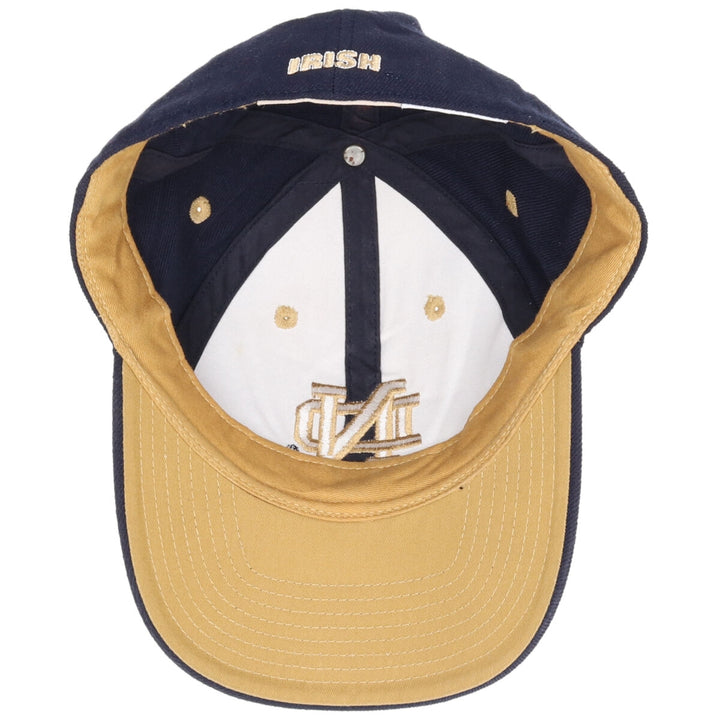 TOP OF THE WORLD NOTRE DAME Notre Dame University College Baseball Cap Free Size /gaa002908