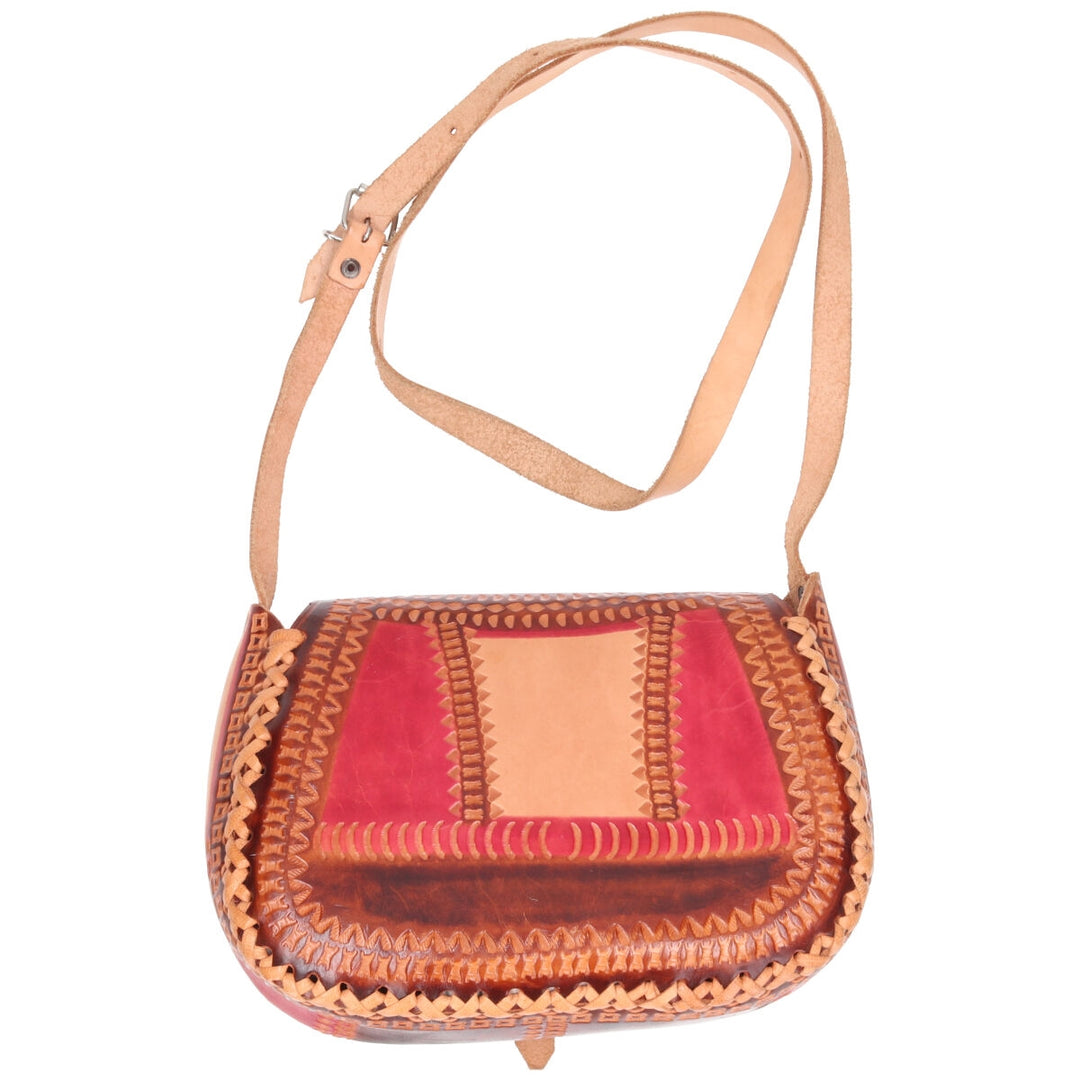 All-over Mexican pattern shoulder bag /gaa002956