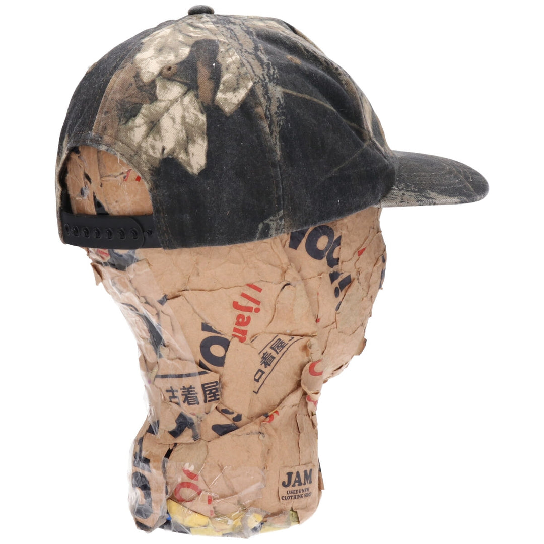 90'S Trucker Cap Camouflage Pattern Baseball Cap Made in USA Free Size Vintage /gaa002966